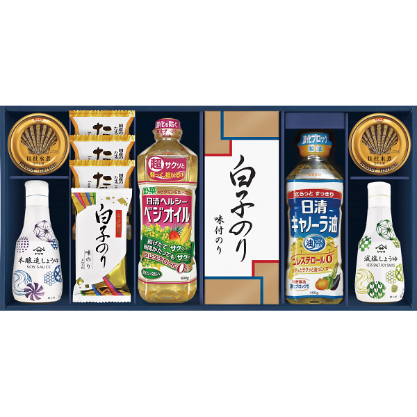 ヤマサ鮮度しょうゆ＆白子のり詰合せ