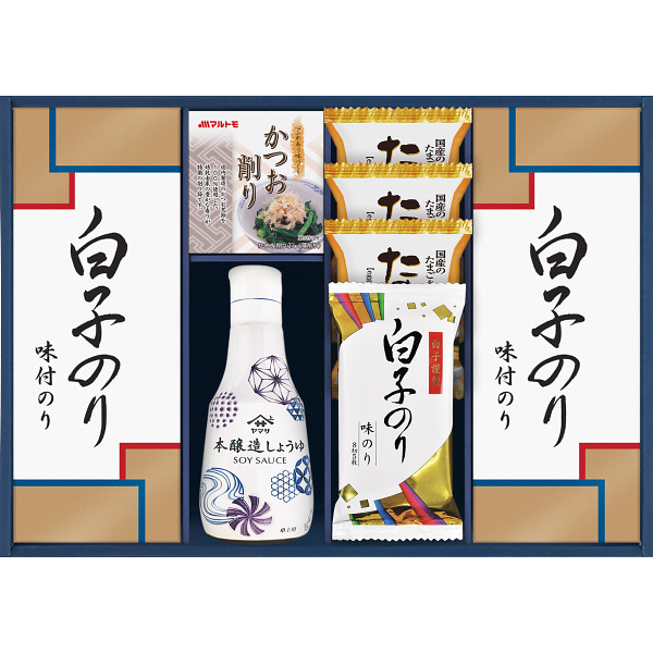ヤマサ鮮度しょうゆ＆白子のり詰合せ　