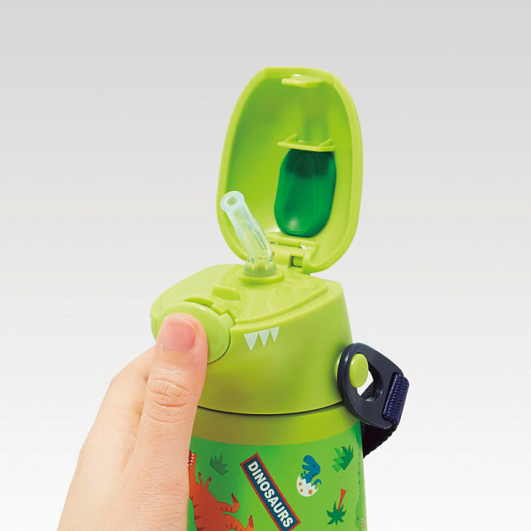 ダイカットステンレスストローボトル（３７０ｍｌ） ディノザウルスのサムネイル画像2