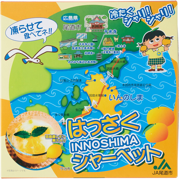 はっさくシャーベット（５個）のサムネイル画像1