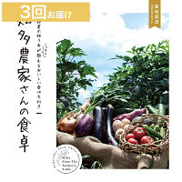 産地直送・野菜カタログギフト　知多農家さんの食卓　３回お届けコース　送料無料
