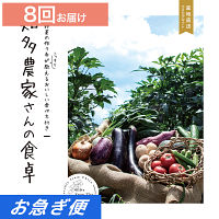 産地直送・野菜カタログギフト　知多農家さんの食卓　８回お届けコース【お急ぎ便】