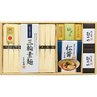 柚子七味で食べる三輪素麺
