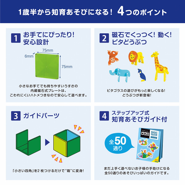 ピタゴラスＢＡＳＩＣ知育いっぱい！どうぶつえんのサムネイル画像1