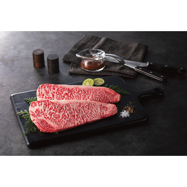 総本家　肉の大橋亭　近江牛　サーロイン　ステーキ用２枚（計３００ｇ）のサムネイル画像1