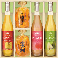 美食ファクトリー　果実のゼリー＆フルーツ飲料セット