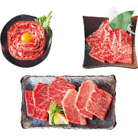凍眠市場　山形牛焼肉・山形牛ユッケ・牛刺しセット