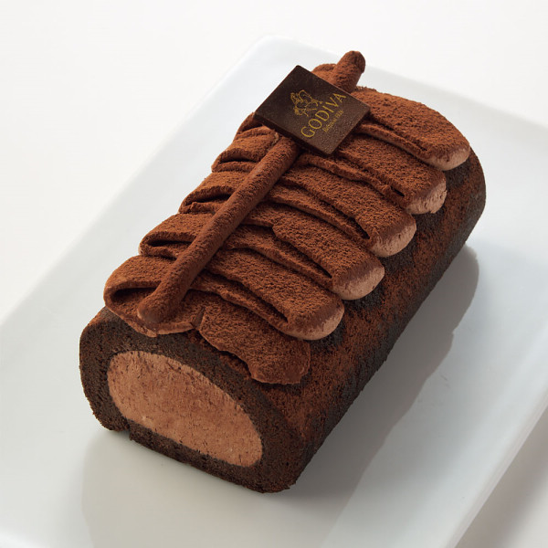 ゴディバ　チョコレートロールケーキのサムネイル画像1