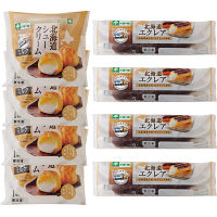 北海道ミルクレープ&シュークリーム&エクレアセット
