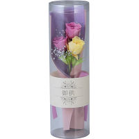 プリザーブドフラワー仏花　円華（えんげ） パープル 