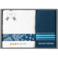 ＢＥＡＭＳ　ＤＥＳＩＧＮ　バス・フェイスタオルセット