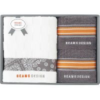 ＢＥＡＭＳ　ＤＥＳＩＧＮ　バス・フェイスタオルセット