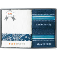ＢＥＡＭＳ　ＤＥＳＩＧＮ　バス・フェイスタオルセット