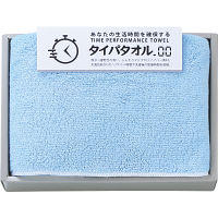 生活時間を確保するタイパタオル　スリムバスタオル ブルー 