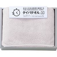 生活時間を確保するタイパタオル　スリムバスタオル グレー 