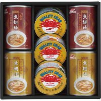 Ｕｍｉｏｓ（ウミオス）　ふかひれスープ・かに缶詰詰合せ