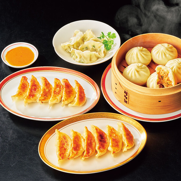餃子専門店イチロー　味噌だれ餃子２種＆中華点心２種（計４１個）
