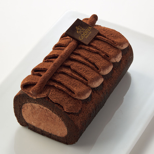 【母の日専用】ゴディバ　チョコレートロールケーキのサムネイル画像2