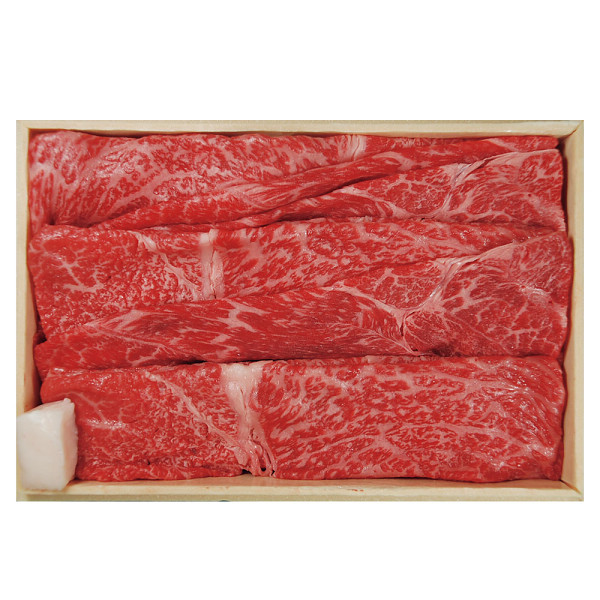 【母の日専用】モリタ屋　国産黒毛和牛　モモ　すき焼き用（３５０ｇ）のサムネイル画像1