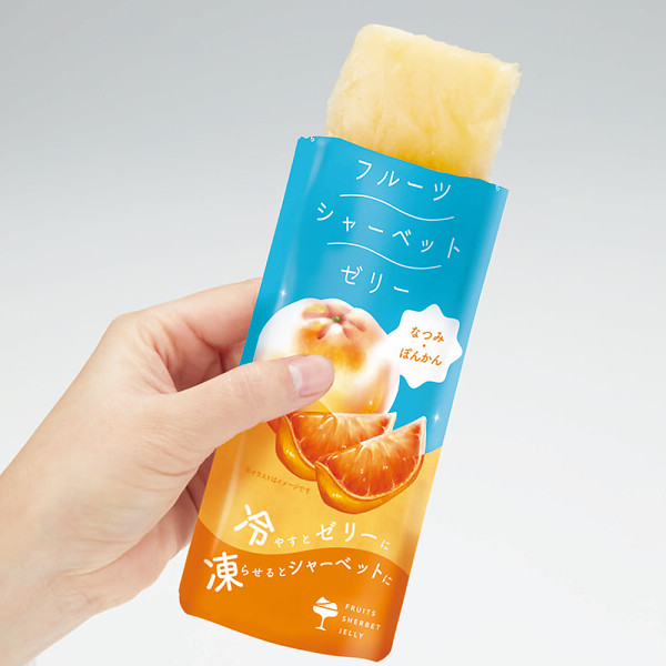 ザ・スウィーツ　凍らせて食べるフルーツシャーベットゼリー（１０個）のサムネイル画像1