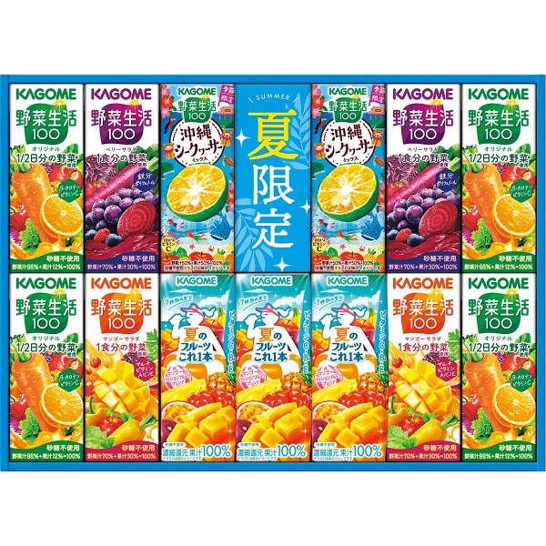 カゴメ　サマーバラエティギフト（１３本）
