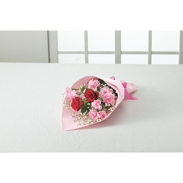 【母の日専用】母の日　バラとスプレーカーネーションの花束のサムネイル画像2