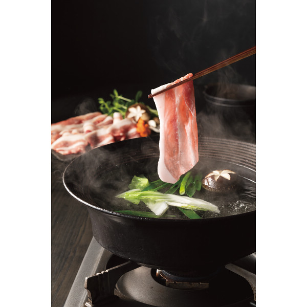 庄内豚　バラ・モモ　しゃぶしゃぶ用（計３５０ｇ）のサムネイル画像1