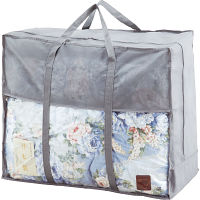 ウール５０％混　日本製掛けふとん ブルー 