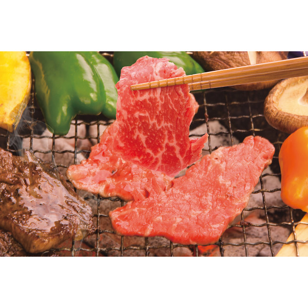 はこだて大沼黒牛　モモ　焼肉用（６００ｇ）のサムネイル画像1