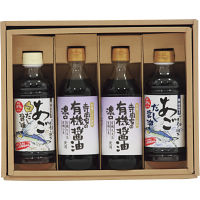 寺岡家の有機醤油・調味料詰合せ