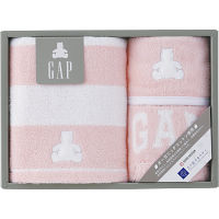 ｂａｂｙ　ＧＡＰ　フェイス・ハンカチ・スタイセット ピンク 