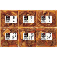 「賛否両論」 笠原流牛すき焼き丼&豚丼の具ギフト