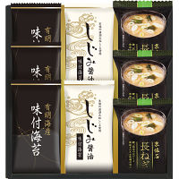 マルコメ　フリーズドライみそ汁＆有明海産味付海苔セット