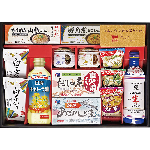 味香門和膳（みかどわぜん）　アマノフーズ＆キッコーマン和食詰合せ