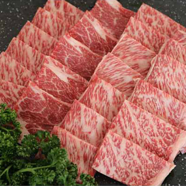 群馬赤城山麓牛（交雑種）肩ロース焼肉用のサムネイル画像1
