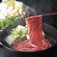 群馬赤城山麓牛(交雑種)モモすき焼き用