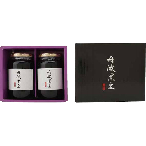 京都丹波黒豆煮２本セットのサムネイル画像1