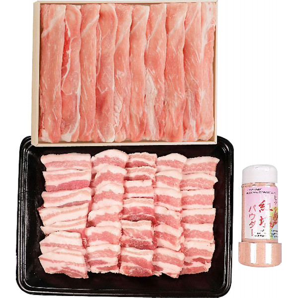 三重さくらポーク焼肉＆しゃぶしゃぶセットのサムネイル画像1