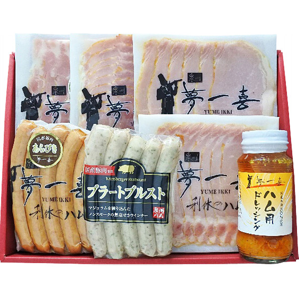 大阪「夢一喜」熟成ハム・ウインナー詰合せのサムネイル画像2