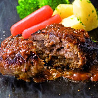 群馬「赤城牛のとりやま」赤城牛入りハンバーグ