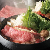 滋賀「松喜屋」近江牛すきやき