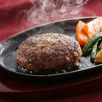 大阪「夢一喜」国産牛・豚肉使用焼ハンバーグ