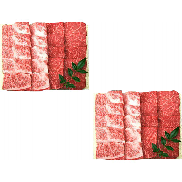 兵庫「三田屋総本家」黒毛和牛モモ・バラ焼肉用のサムネイル画像1