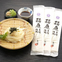 秋田「京家」稲庭手揉饂飩