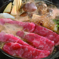 岐阜飛騨牛すきやき