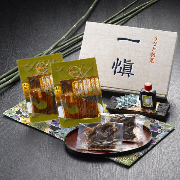 うなぎ割烹「一愼」うなぎ蒲焼味わいセットのサムネイル画像1