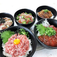 静岡「石原水産」まぐろ丼５種セット