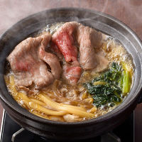 宮城特上仙台牛牛すき手延べうどん１食