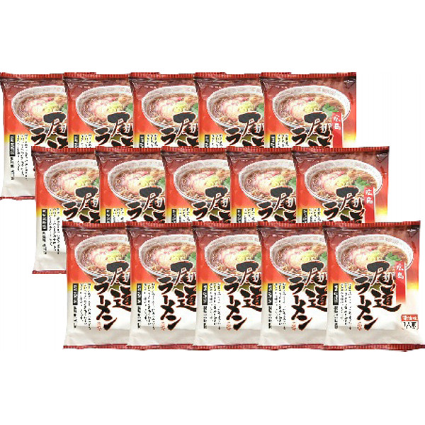 広島尾道ラーメン乾麺１５食のサムネイル画像1