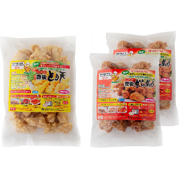 大分名物豊後とり天＆唐揚げセットのサムネイル画像1
